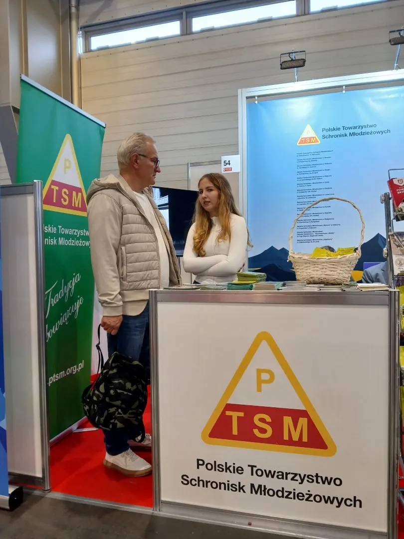 Polskie Towarzystwo Schronisk Młodzieżowych na targach „Tour Salon” w Poznaniu