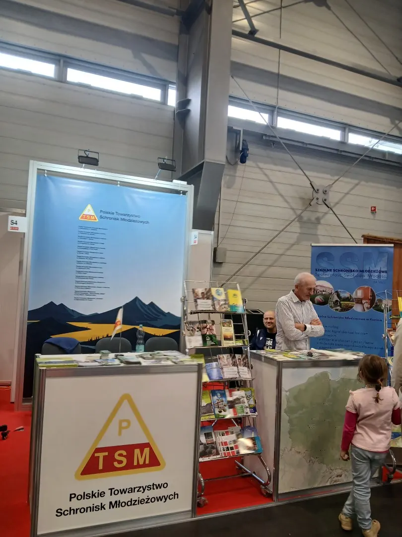 Polskie Towarzystwo Schronisk Młodzieżowych na targach „Tour Salon” w Poznaniu