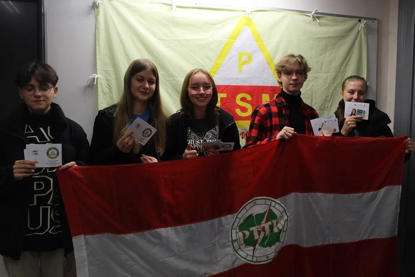 Nowi członkowie SKKT PTTK – PTSM „Wędrowniczek”