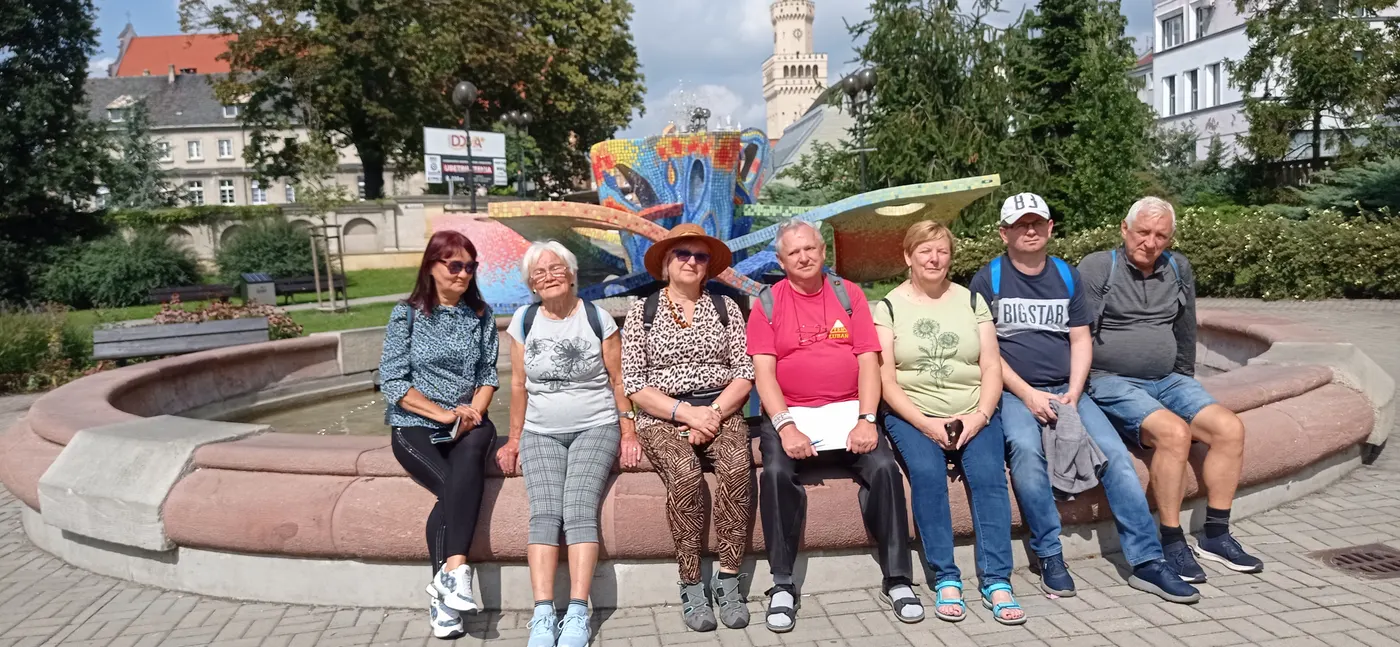Zwiedzanie Opola przez działaczy Oddziału Łużyckiego PTSM