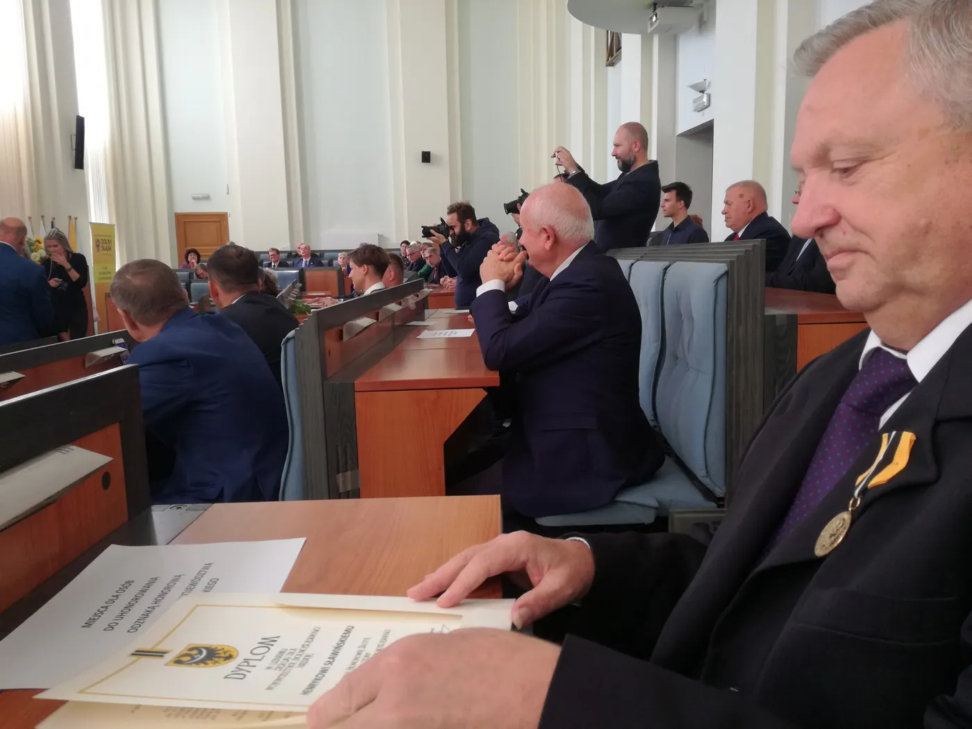 Wyróżnienie dla Członka ZG PTSM Henryka Sławińskiego