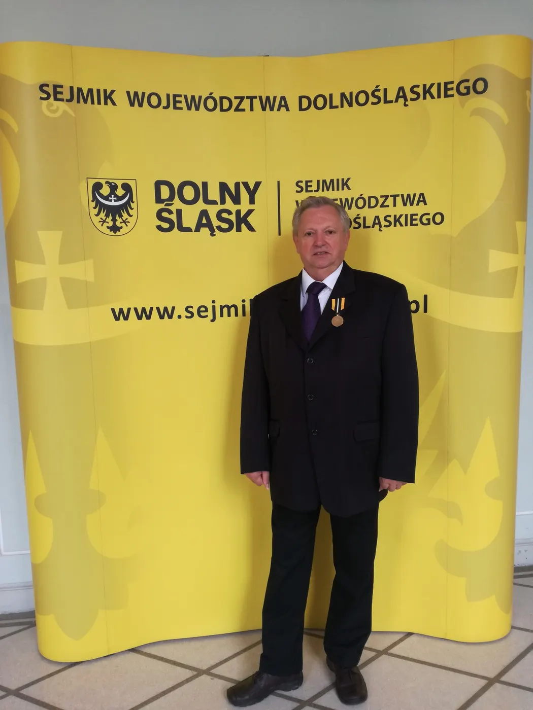 Wyróżnienie dla Członka ZG PTSM Henryka Sławińskiego
