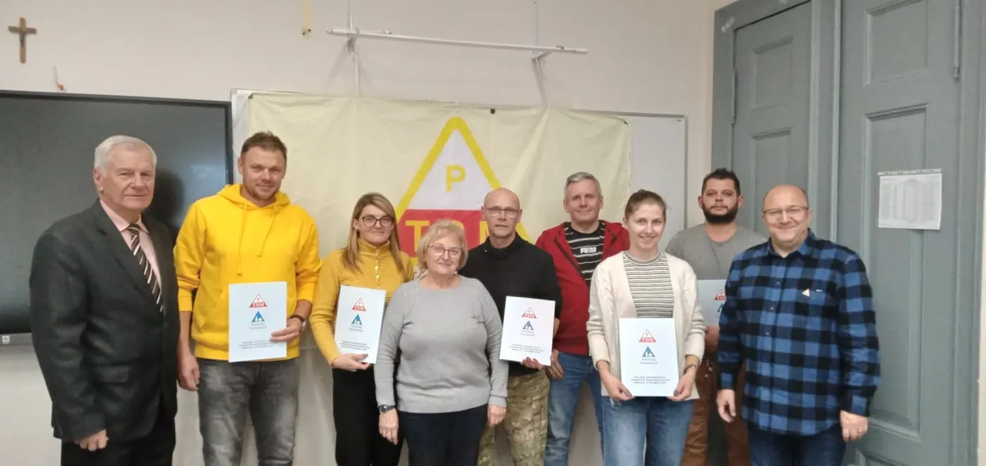 Kurs na kierowników i wychowawców wypoczynku zorganizowany przez PTSM Oddział w Wałbrzychu